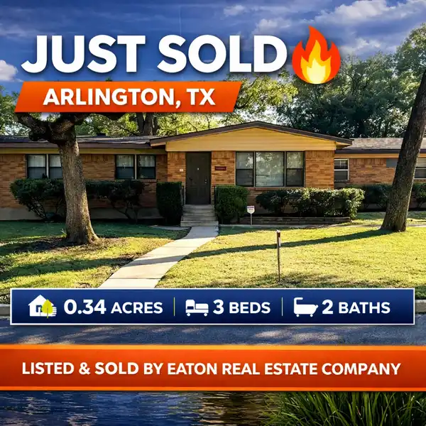 JUST SOLD – 1325 Redbud Dr, Arlington, TX