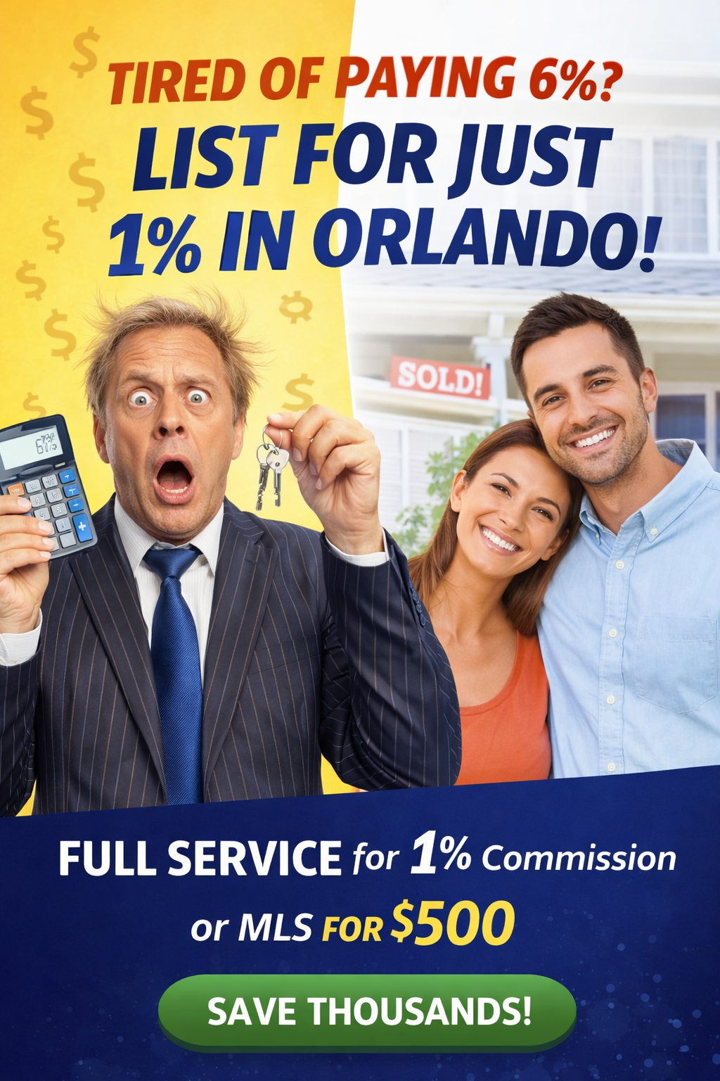 1% listing agent Orlando FL helping home sellers save thousands in commission