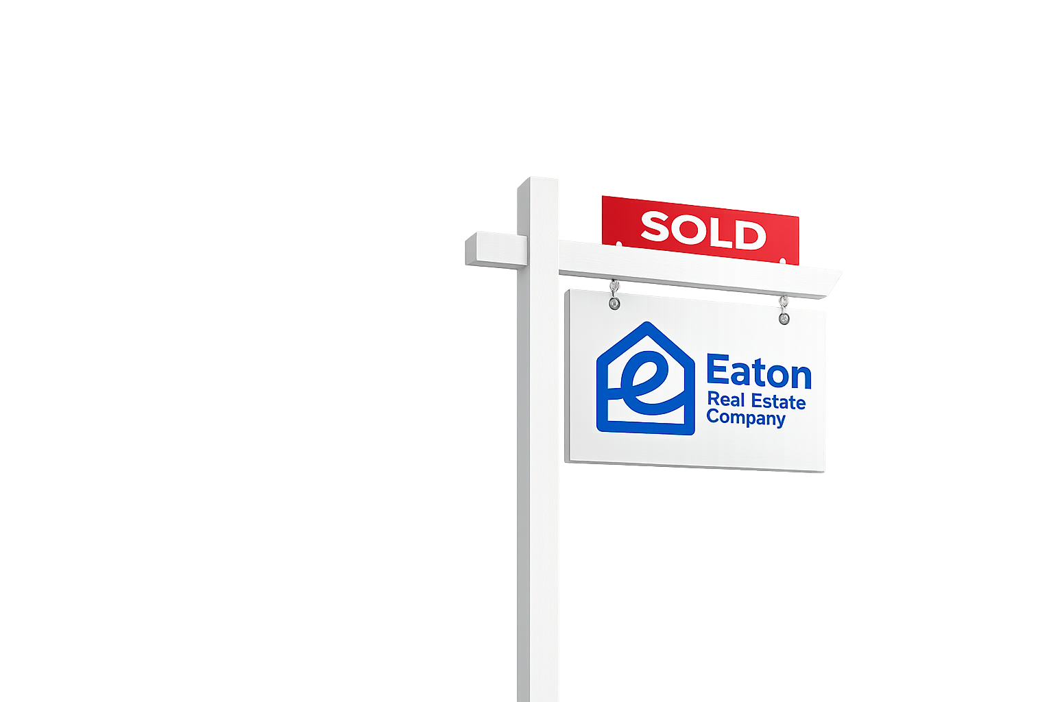 Eaton Real Estate Company sold sign