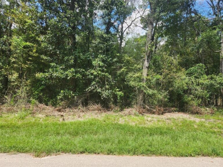 Wooded listing-area view supplied for 00 Idlewood Roadway in New Caney