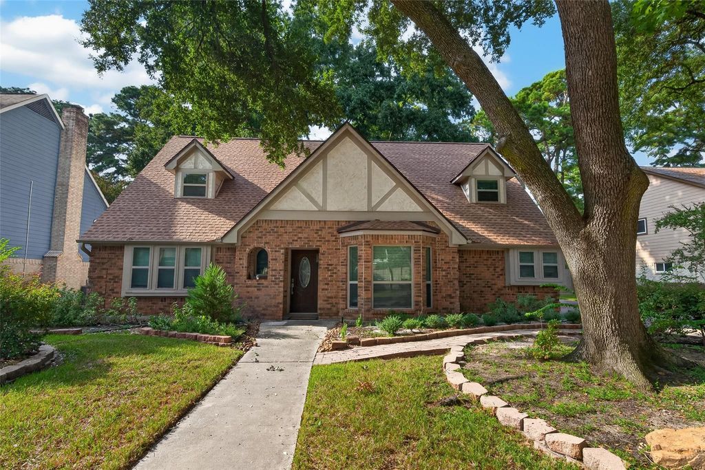 Exterior of 12918 Elmington Drive in Cypress, Texas