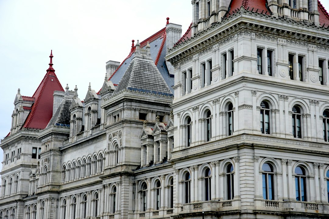 New York State Capitol building in Albany New York