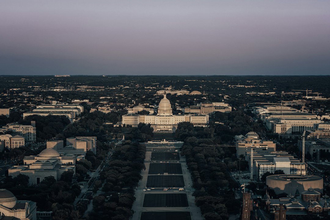 United States Capitol seen from the Washington Monument, Washington DC