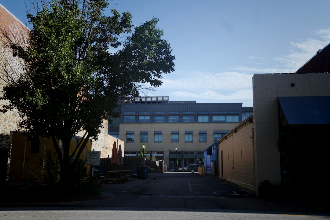 Downtown Bentonville streetscape in Northwest Arkansas
