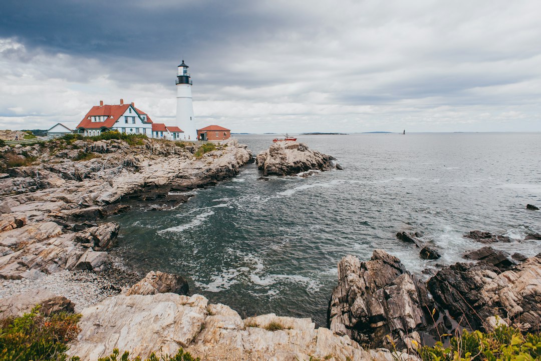 Portland Head Light, Maine, USA.