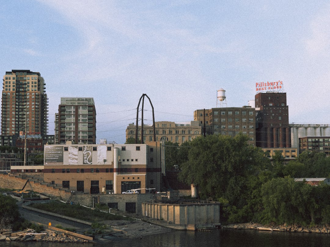 Stone Arch Bridge and Mississippi River in Minneapolis