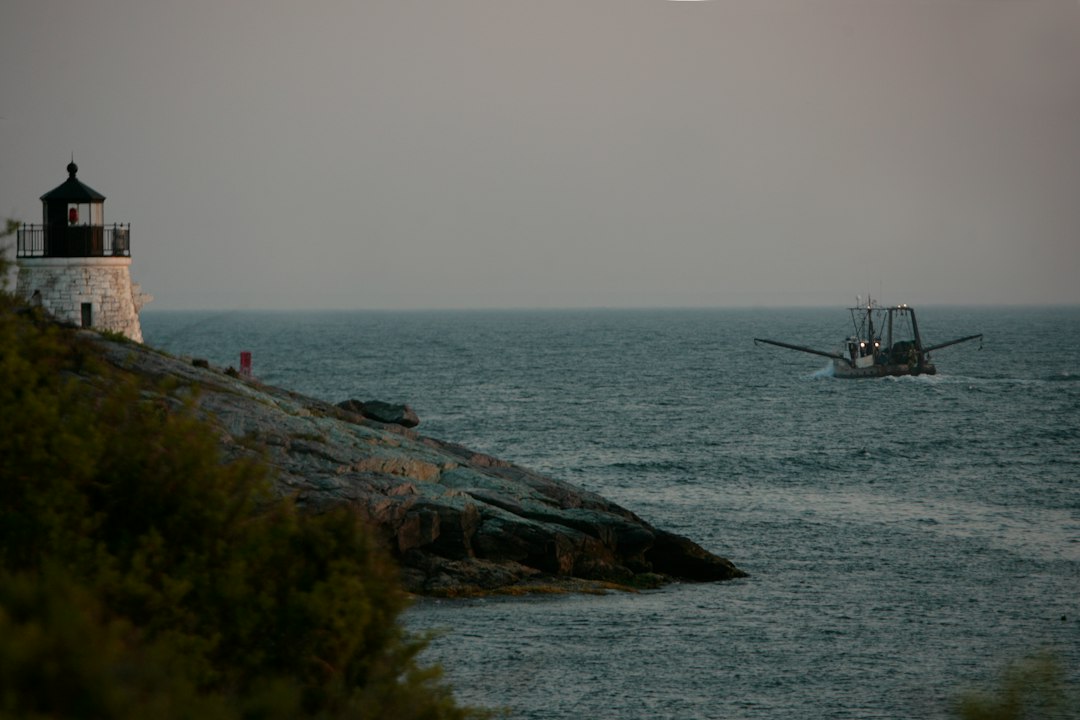 a boat in the water
